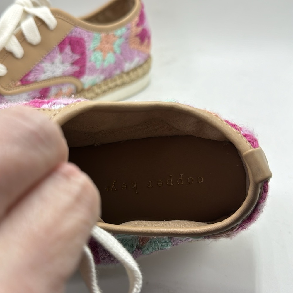 Copper Key Sandbar Crochet Espadrilles - Picture 7 of 8